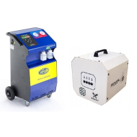 Stacja klimatyzacji ALASKA PRIME HFO1234YF + ozonator Ozon Cube