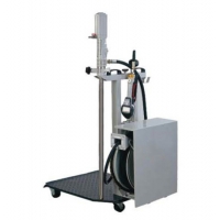 Magneti Marelli - Wózek na beczkę 180-200L, z pompą 5:1, pistoletem elektronicznym, przewodem 2m + zwijak 10m