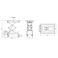 Magneti Marelli - E-LIFTER 1.4 wózek podnośnikowy do akumulatorów i silników