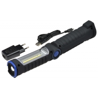 Magneti Marelli - Lampa warsztatowa obrotowa 3W COB LED + przednie oświetlenie 3W SMD LED