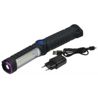Magneti Marelli - Lampa warsztatowa obrotowa 3W  COB LED + przednie oświetlenie UV