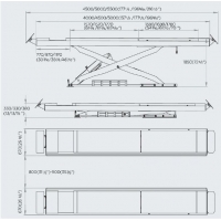Magneti Marelli - MM Superlift 5000 SC - podnośnik nożycowy pod geometrię kół o udźwigu 5500kg