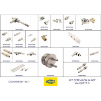 Magneti Marelli - Zestaw rozszerzający złączek i adapterów do urządzeń do wymiany płynu ATF - Advanced