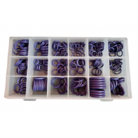 Optima - Zestaw 265 fioletowych o-ringów klimatyzacja