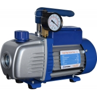 Optima - Pompa próżniowa jednostopniowa 60l/min do klimatyzacji z manometrem