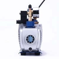 Optima - Pompa próżniowa jednostopniowa 60l/min z elektrozaworem oraz wakuometrem do klimatyzacji