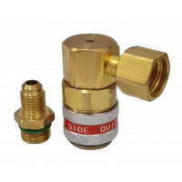 Optima - Szybkozłączka kątowa HP  klimatyzacja 14mm x 1,5