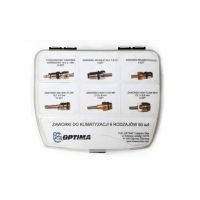 Optima - Zaworki do klimatyzacji 6 rodzajów 50 szt