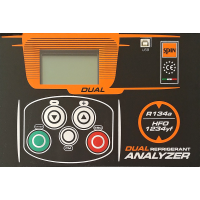 Spin - Analizator gazów do klimatyzacji DUAL (r134a, 1234yf) z drukarką termicnzą