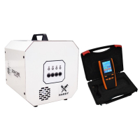 Zestaw ozonator + detektor miernik stężenia ozonu O3 0-5ppm